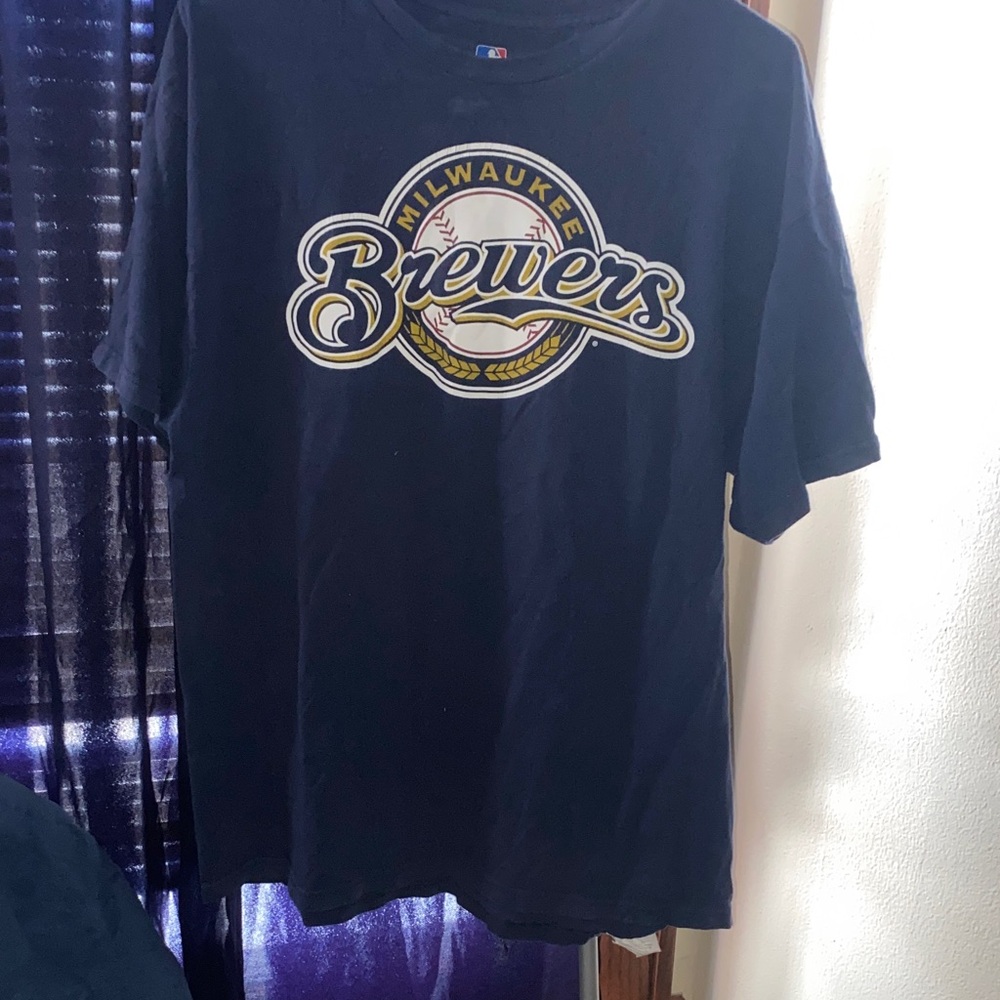 Milwaukee Brewers Navy T-Shirt